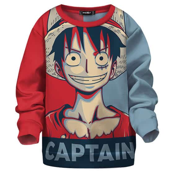 Hope Parody Straw Hat Captain Luffy Kids Sweater