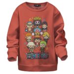 Straw Hat Crew Chibi Kids Sweatshirt