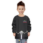 One Piece SK Brook Black Children Sweater