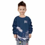 Great Wave Kanagawa Thousand Sunny Kids Sweater