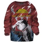 One Piece Captain Luffy Kids Sweatshirt