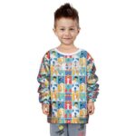 Mugiwara Crew Retro Pattern Children Sweatshirt
