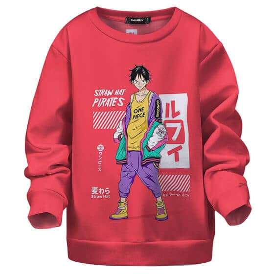 Hypebeast Mugirawa No Luffy Children Sweatshirt