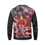 Kaidou Of The Beasts Vs Monkey D. Luffy One Piece Sweater