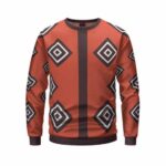 Knight Of The Sea Jinbe Orange Cosplay Crewneck Sweatshirt