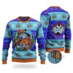 Knight Of The Sea Jinbe Ugly Xmas Sweatshirt