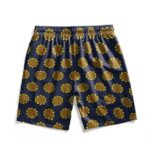 Luffy Dressrosa Sunflower Pattern Swim Trunks