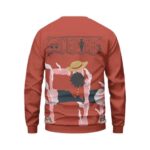 Luffy Gear Second Form One Piece Badass Crewneck Sweatshirt
