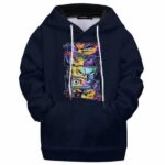 Luffy Goku Naruto And Saitama Kids Hoodie Jacket
