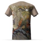 Luffy Nika Sun God Vs Kaidou Japanese Art Tee