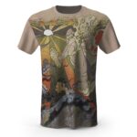 Luffy Nika Sun God Vs Kaidou Japanese Art Tee
