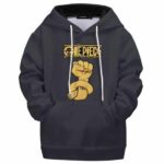 Luffy's Arm Iconic Messages Kids Hoodie Jacket