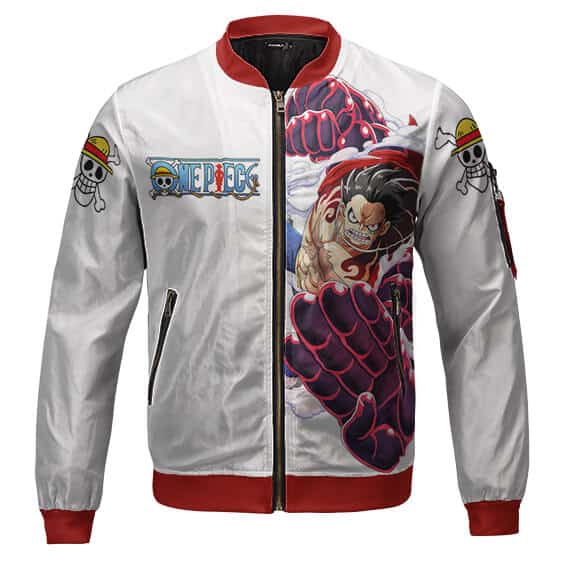 Luffy's Gear Fourth Technique One Piece Bomber Jacket