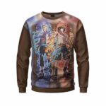 Marco And Ace Dual Flames Of The Whitebeard Pirates Sweater