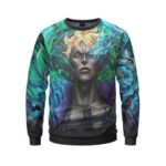 Marco Blue Flames Of Resurrection Crewneck Sweatshirt