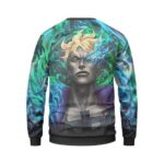 Marco Blue Flames Of Resurrection Crewneck Sweatshirt