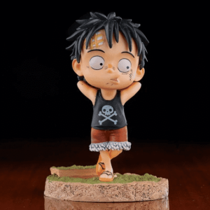 Mischievous Kid Luffy Chibi One Piece Static Figurine