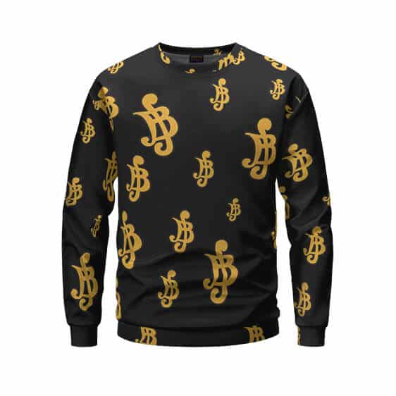 Monetary Symbol Belly Pattern Dope Crewneck Sweater