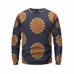 Monkey D. Luffy Dressrosa Arc Sunflower Cosplay Sweater