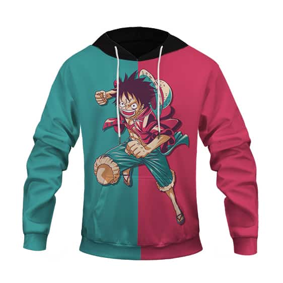 Monkey D. Luffy Fierce Attack Cool One Piece Hoodie Jacket