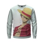 Monkey D. Luffy Passive Expression Crewneck Sweatshirt