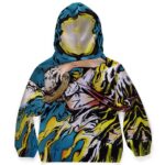 Monkey D. Luffy Steam Artwork Children's Hoodie