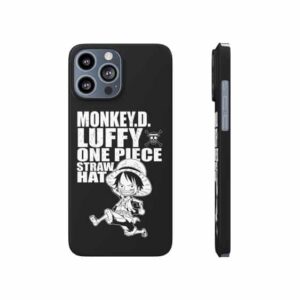 Monkey D. Luffy Straw Hat Monochrome iPhone 13 Cover