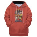 Mugiwara Pirates Crew Chibi Children's Hoodie