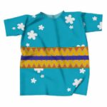 Nami Yukata Wano Country Arc Pattern Shirt