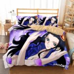 Nico Robin Light of the Revolution Purple Bedding Set