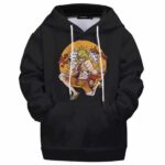 Nika Sun God Monkey D. Luffy One Piece Kids Hoodie