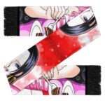One Piece Adorable Boa Hancock Making Pie Wool Scarf