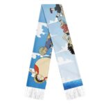 One Piece Adorable Straw Hat Pirates Crew Art Wool Scarf