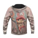One Piece Adorable Tony Tony Chopper Snow Artwork Hoodie