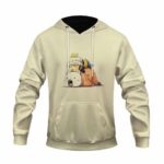 One Piece Adorable Trafalgar Law & Bepo Chibi Art Hoodie