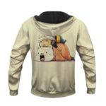 One Piece Adorable Trafalgar Law & Bepo Chibi Art Hoodie