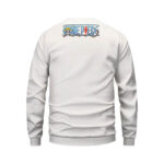 One Piece Anime Series Characters Artwork White Sweater