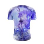 One Piece Anime Sexy Carrot Adult Rabbit Mink Blue T-Shirt