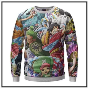 One Piece Anime Sweatshirts & Sweaters