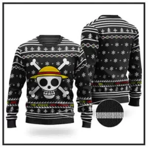 One Piece Anime Ugly Christmas Sweaters