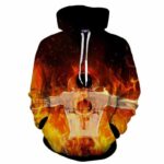 One Piece Awesome Ace Fire Fist White Beard Tattoo Hoodie