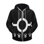 One Piece Bartholomew Kuma Cosplay Zip Up Hoodie Jacket