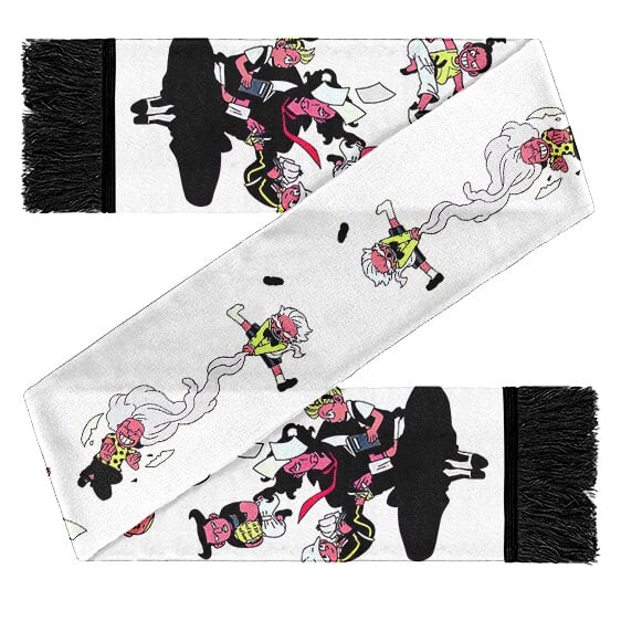 One Piece Cipher Pol CP9 Members Funny Art Wool Scarf