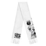 One Piece Cute Straw Hat Pirates Monochrome Art Neckerchief