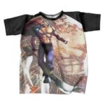 One Piece Edward Newgate White Beard Badass Design T-Shirt
