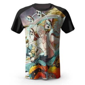 One Piece Enel God Skypiea Villain Character Color Vibrant Design T-Shirt