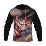 One Piece Enraged Luffy Battle Mode Epic Pullover Hoodie