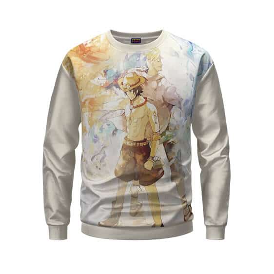 One Piece Fire Fist Ace And Marco The Phoenix Dope Sweater