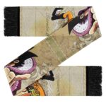One Piece Foxy Map Background Artwork Cool Wool Scarf