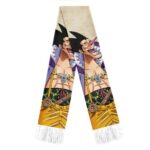 One Piece Foxy The Silver Fox Design Stylish Wool Muffler